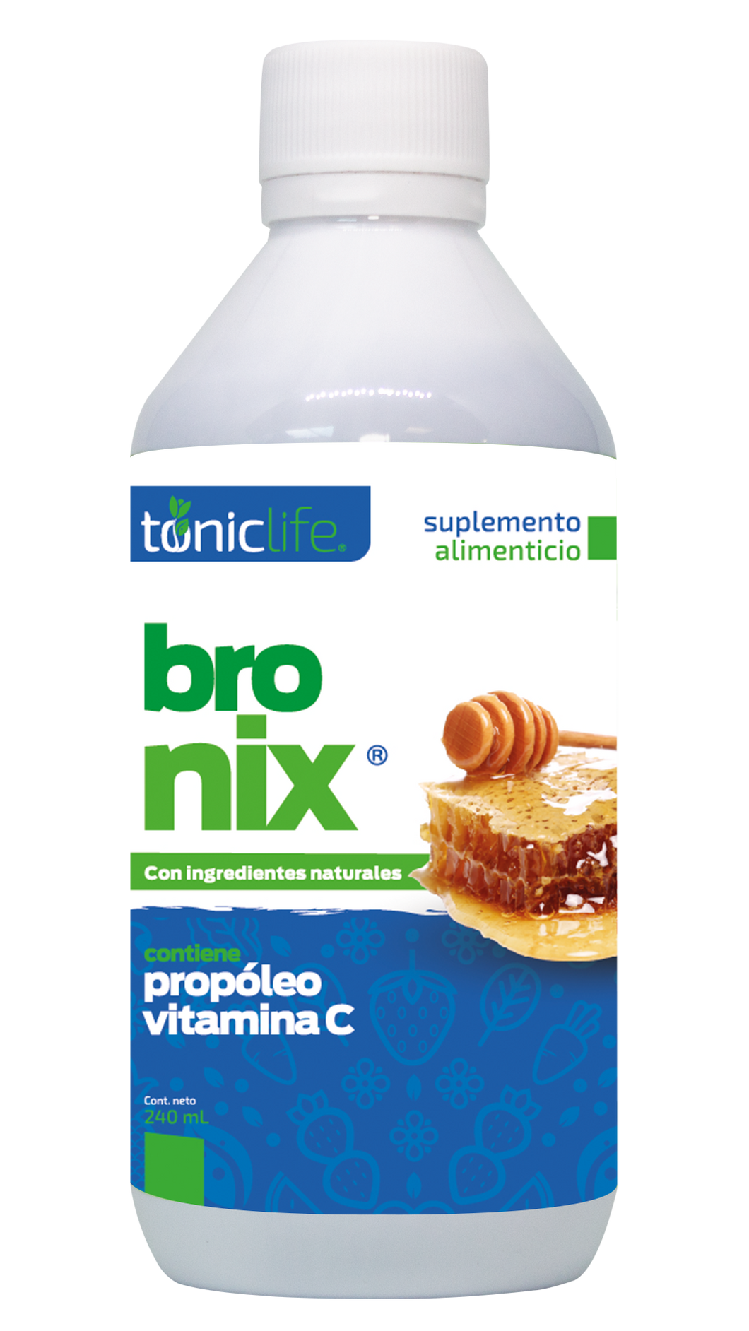 Bronix (Tonic Bron) Cough Syrup 8.11 fl oz