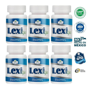 Lexi Life Caps Pack for 5 months + 1 Free Flat Stomach