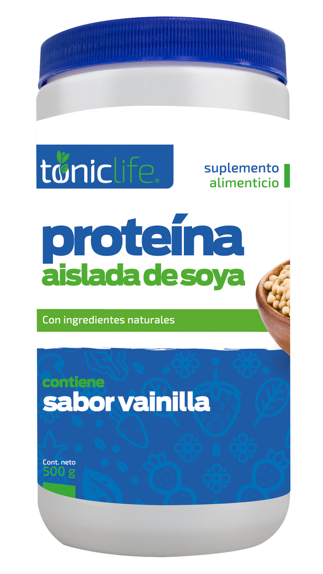 Proteina Aislada de Soya 17.63 oz