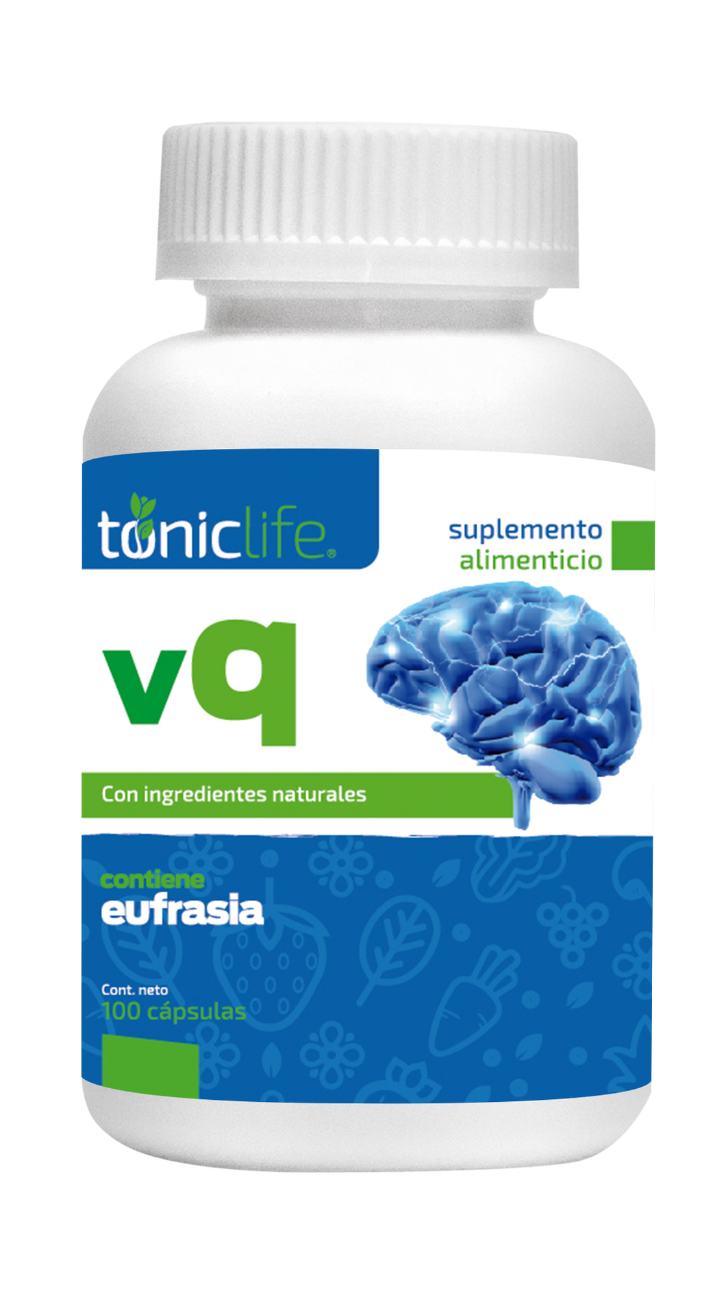 VQ Tonic Spirulina Algae with Glutamine Acid 100 tabs